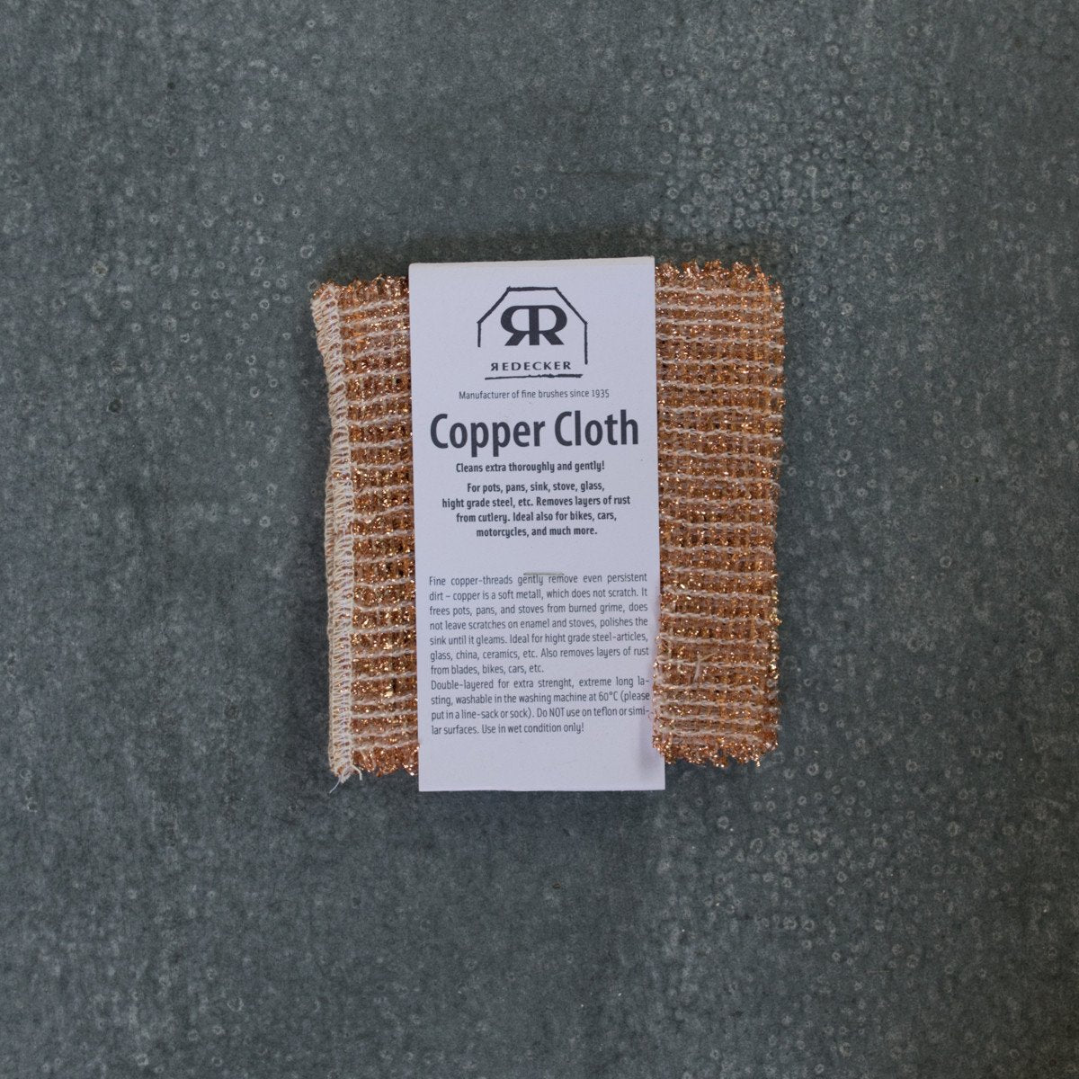 Redecker Copper Cleaning Cloth pod&seed online